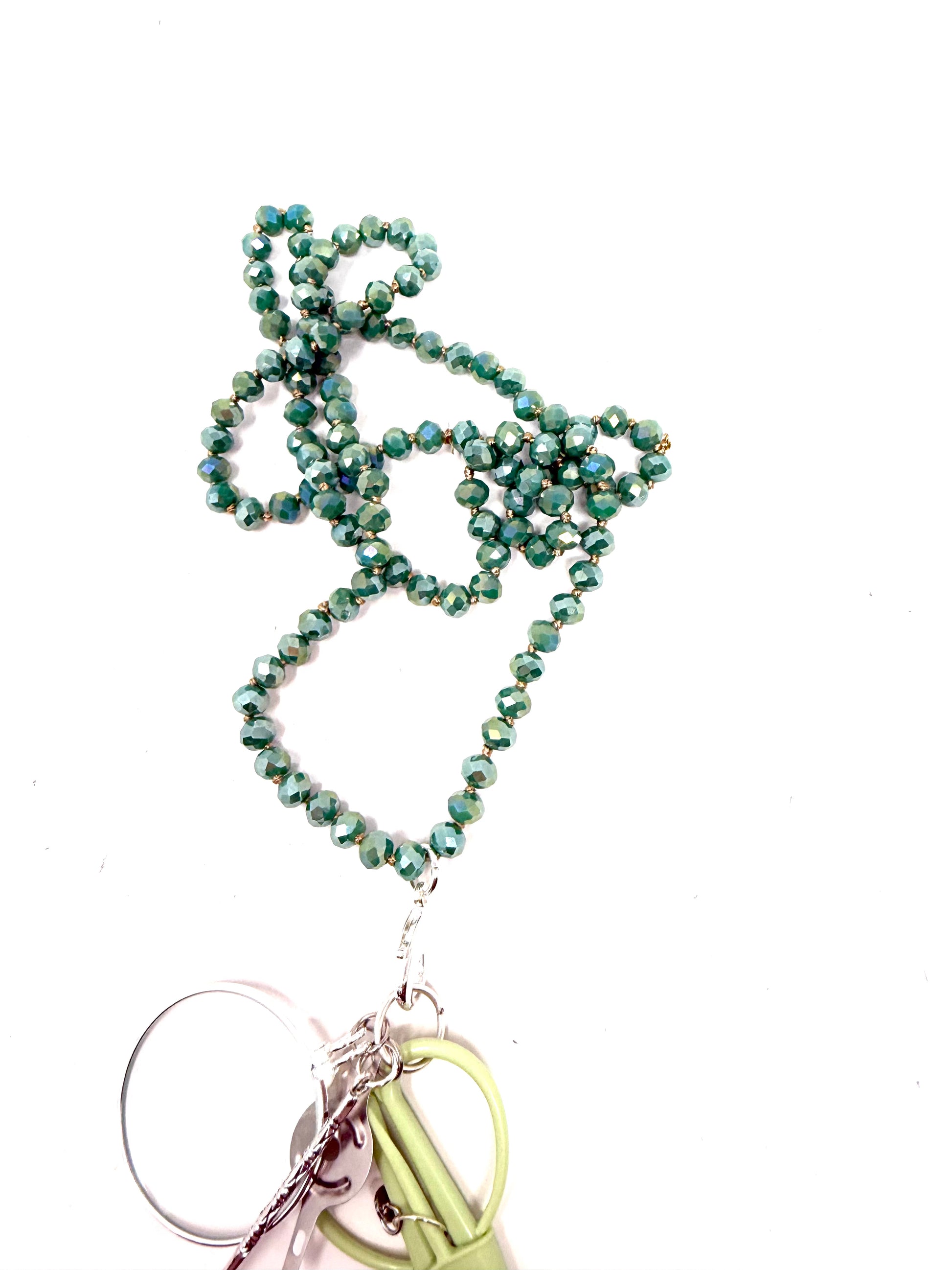 Up Up Chatelaine - Green Turquoise