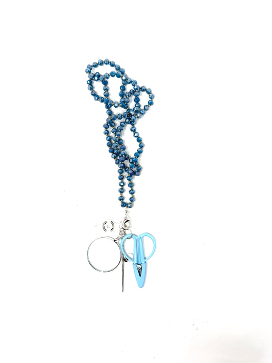 Up Up Chatelaine - Deep French Blue