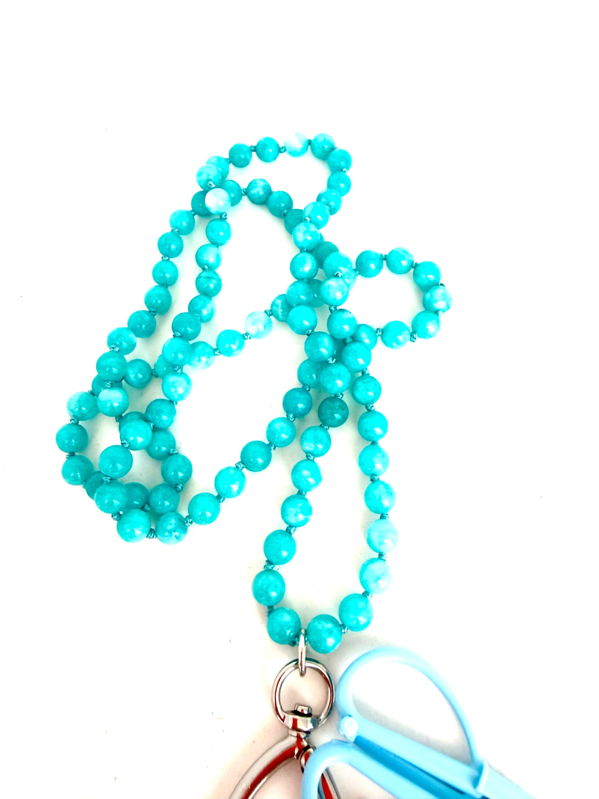 Gemstone Chatelaine - Dot Com Blue
