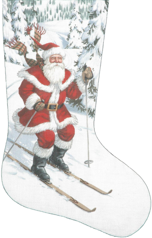 TTAXS269-13 - Santa Skiier Stocking