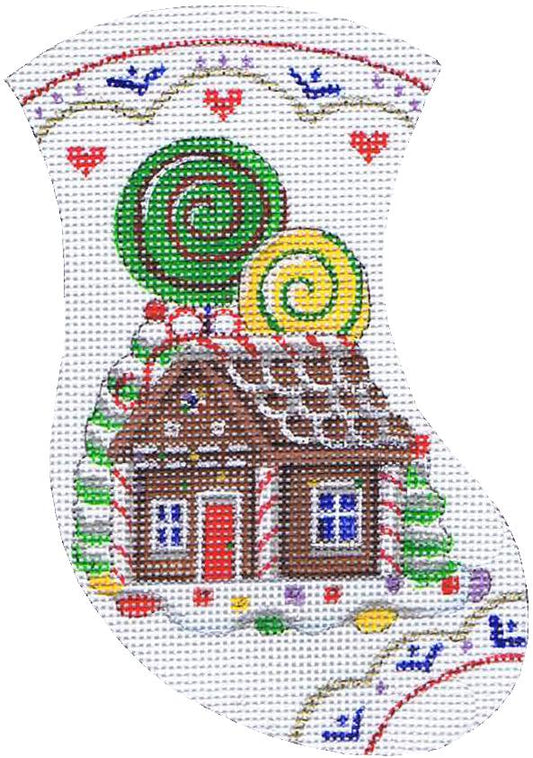 TTAXO154 - Gingerbread House Mini Stocking