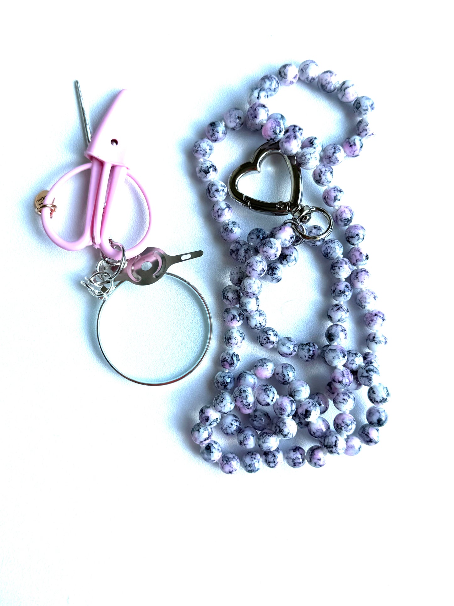 Gemstone Chatelaine - Lavender Lemonade