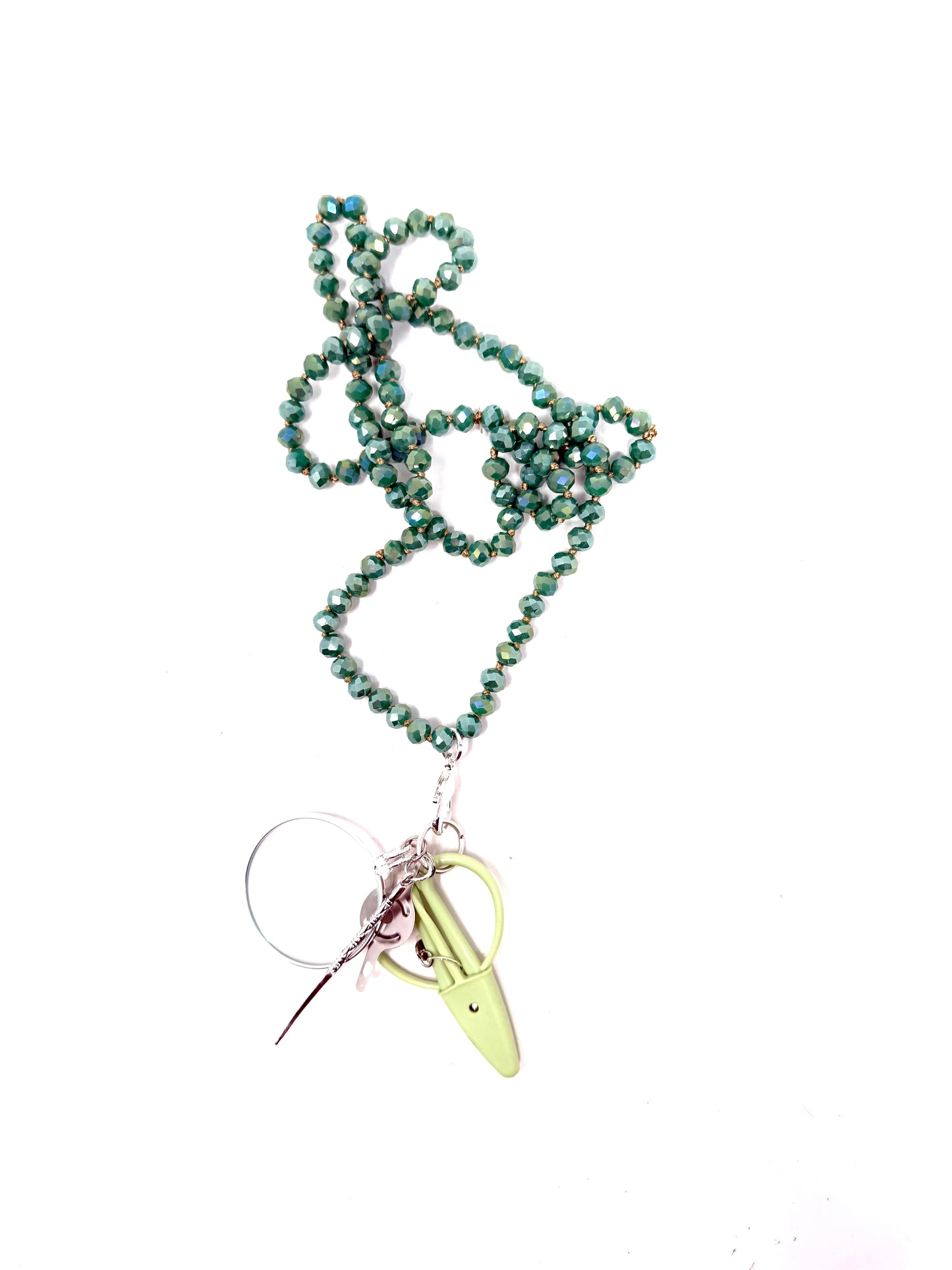 Up Up Chatelaine - Green Turquoise