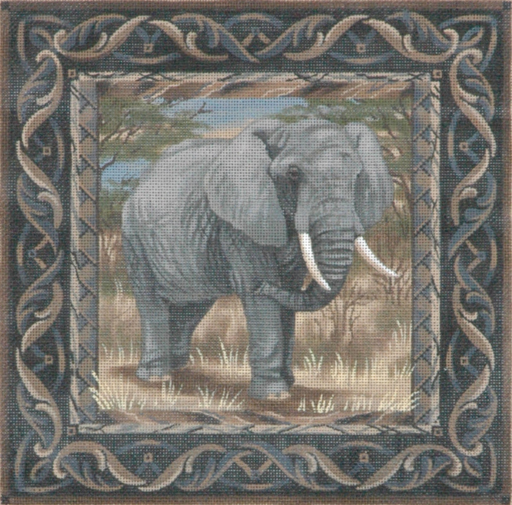 TTAP385 - African Elephant Pillow
