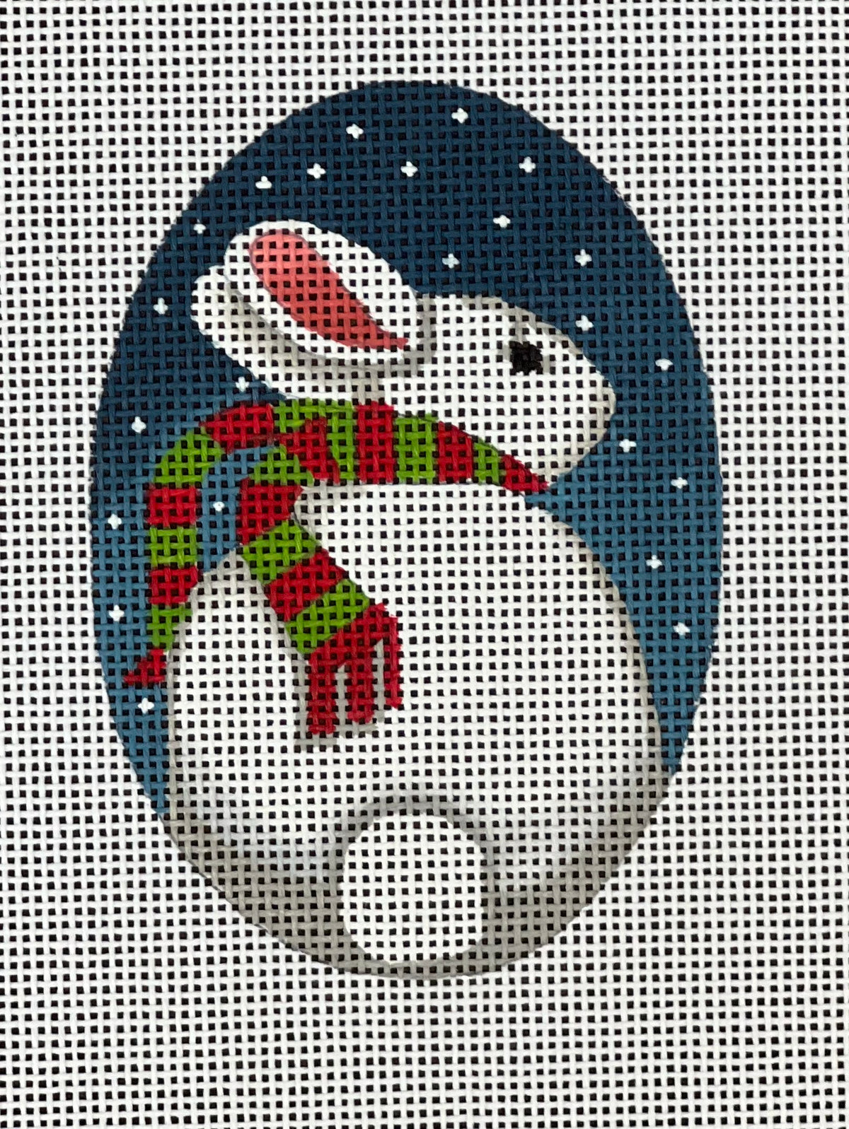 TTOR170-13 - Rabbit and Snow Ornament