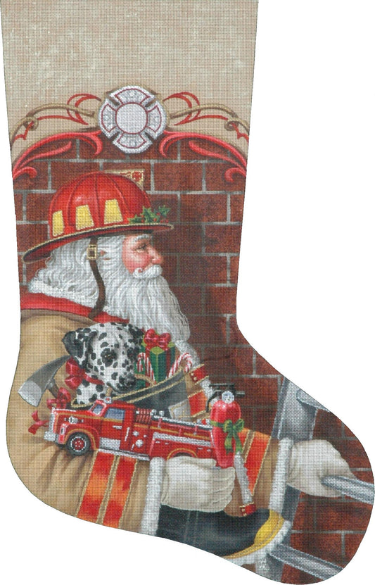 TTAXS430 - Fireman Santa Stocking