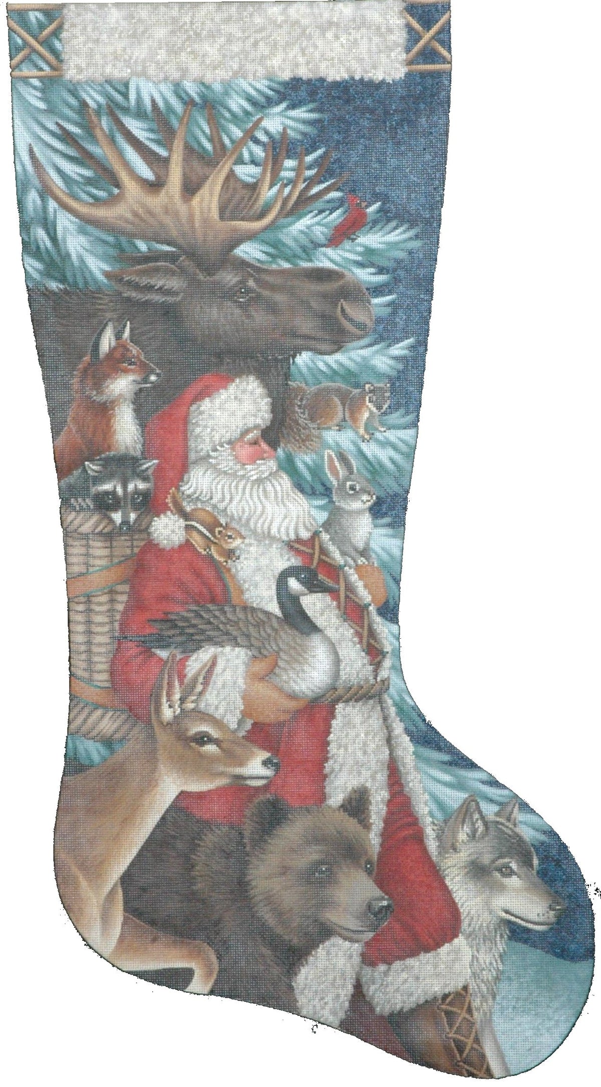 TTAXS398 - Woodland Christmas Stocking
