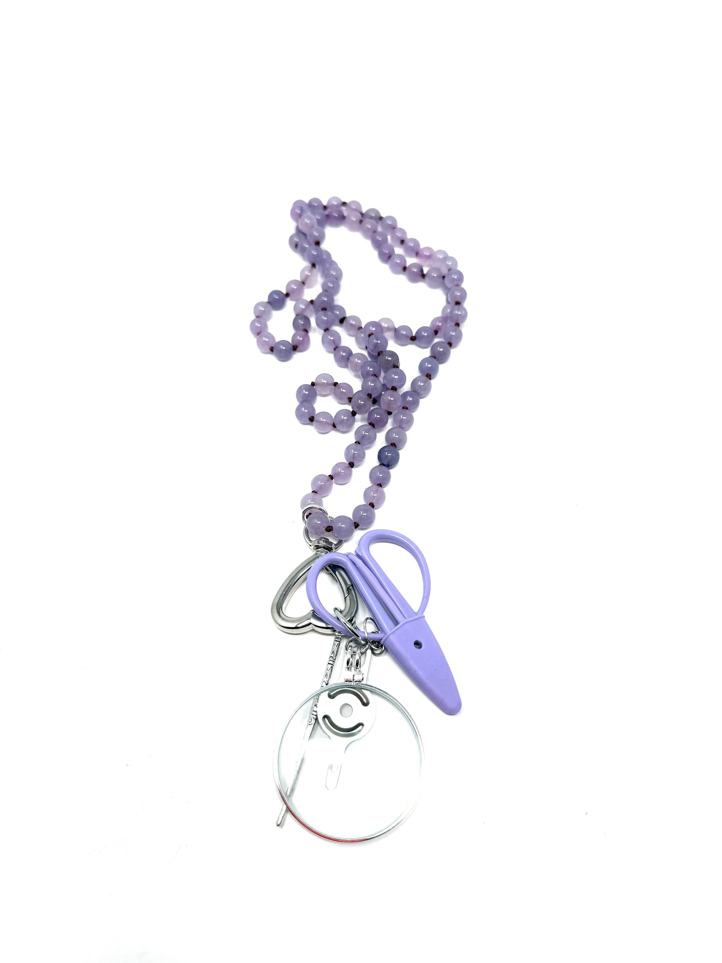 Gemstone Chatelaine - Light Lavender