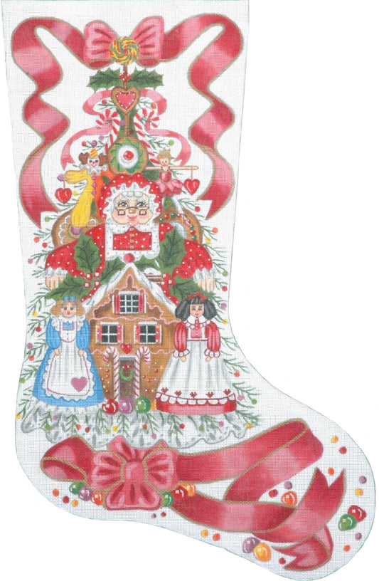TTAXS227 - Mrs. Santa Goodie Tree Stocking