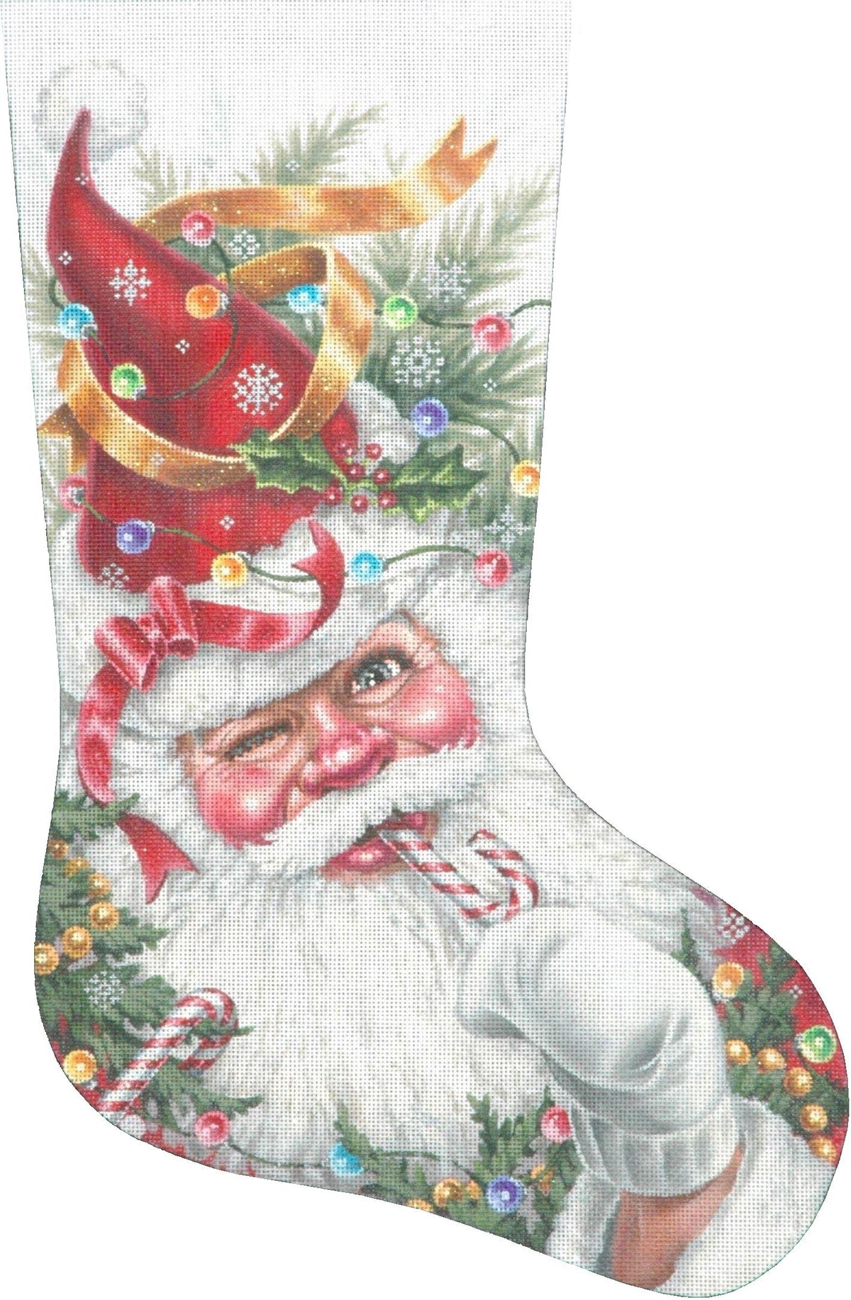 TTAXS367 - Decorated Santa Stocking