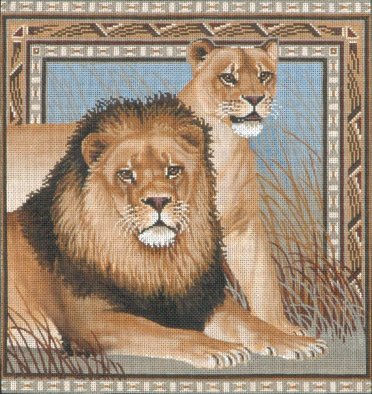 TTAP467 -Male and Female Lion