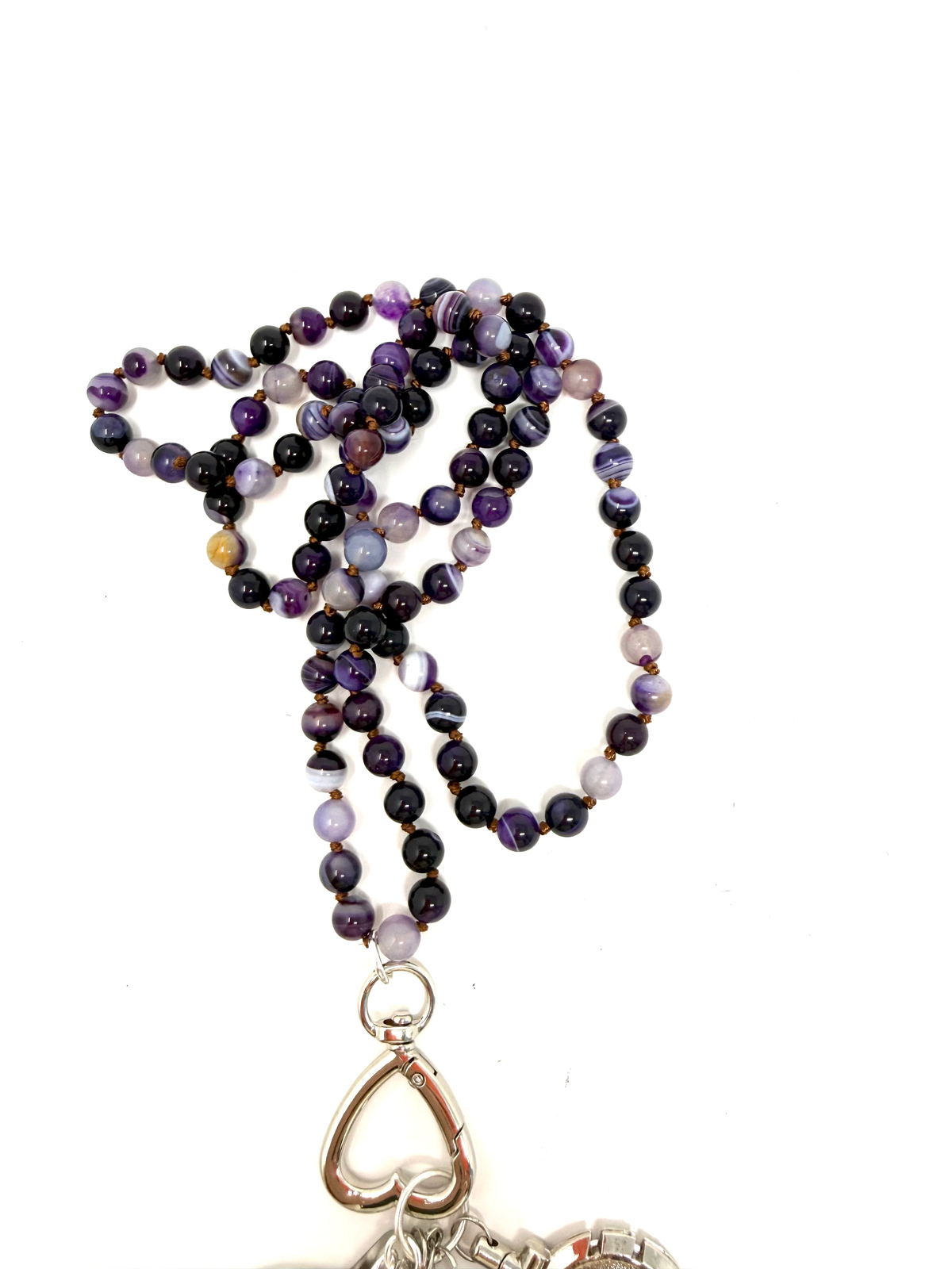 Gemstone Chatelaine - Multi Purple