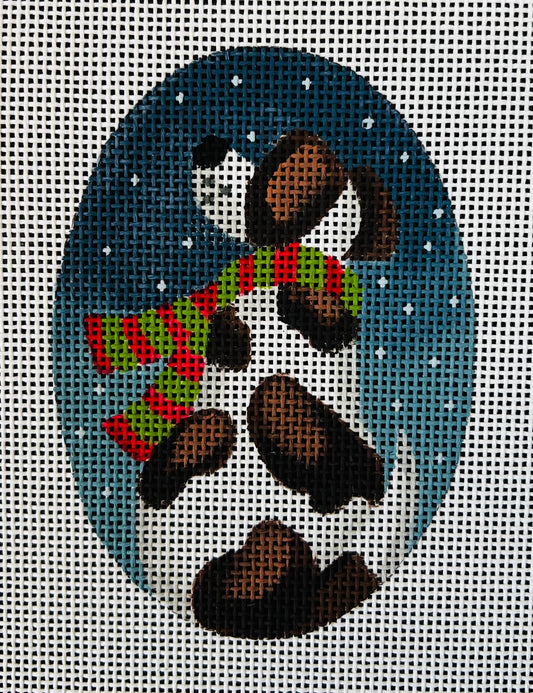 TTOR161-13 - Dog and Snow Ornament