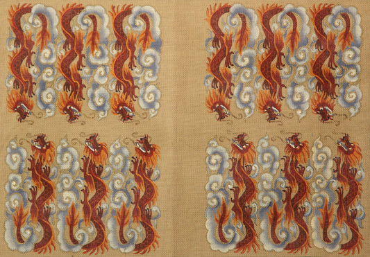 TTAG133 - Chinese Red Dragon Backgammon