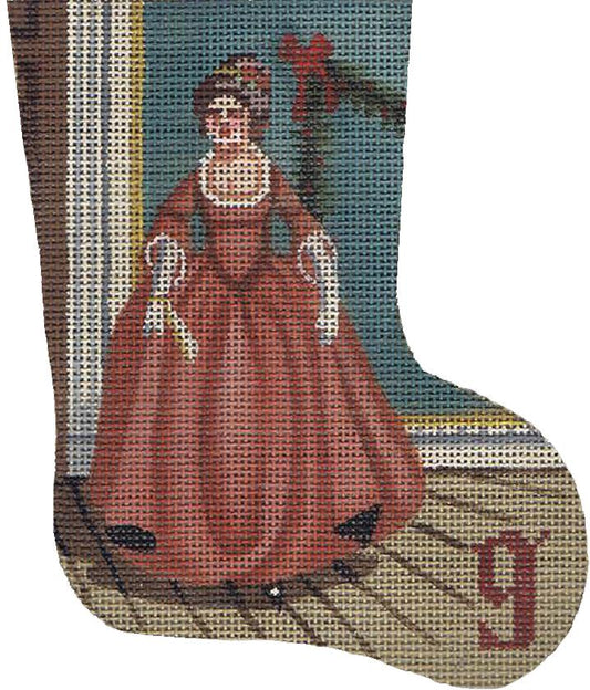 TTAXO210 - Day 9 - Ladies Dancing Mini Stocking