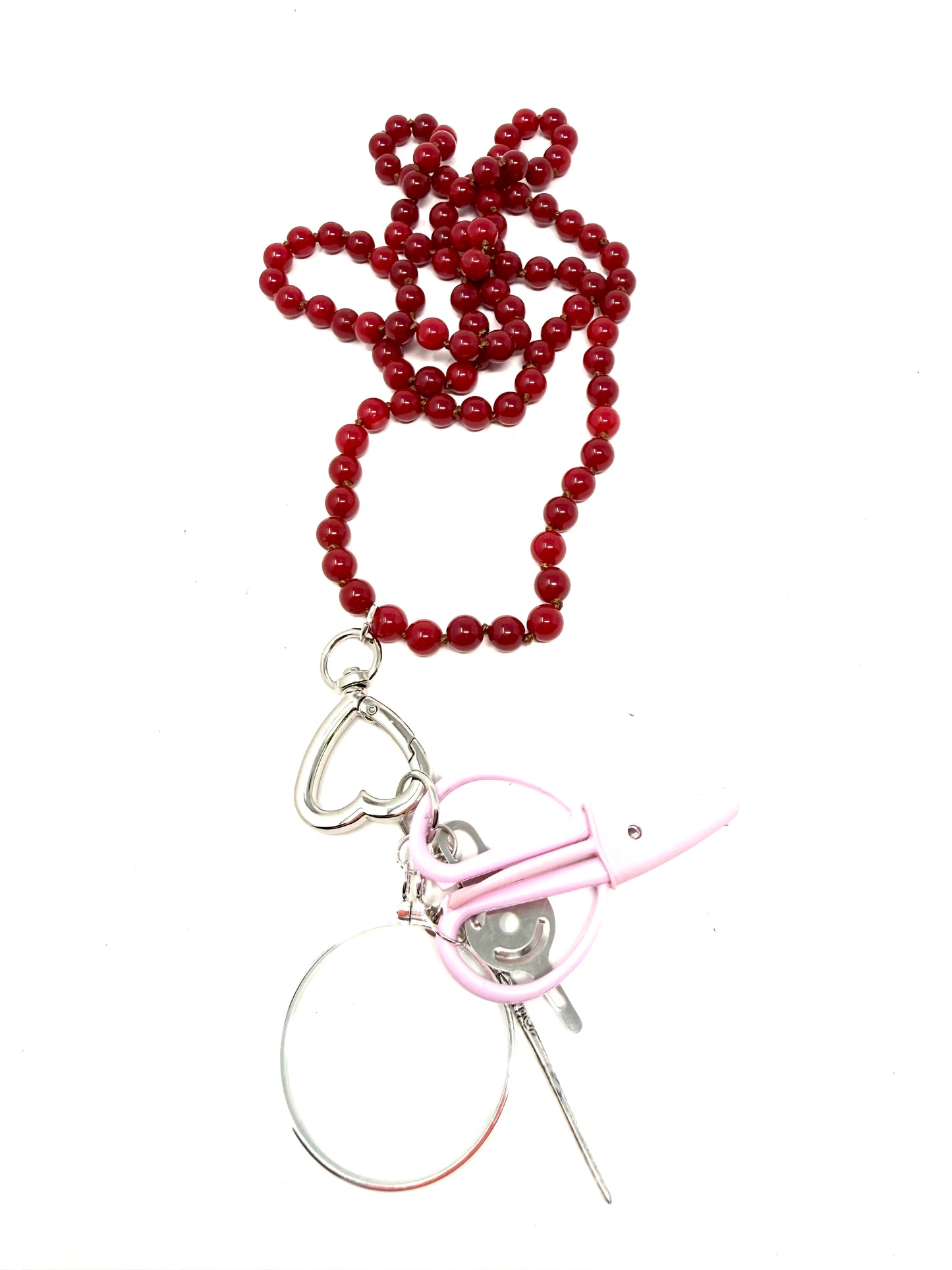 Gemstone Chatelaine - Holly Berry