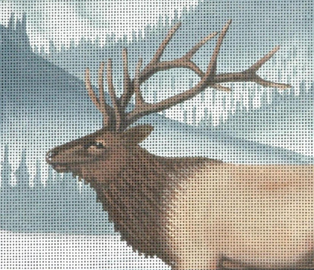 TTASP357 - Elk in Snow