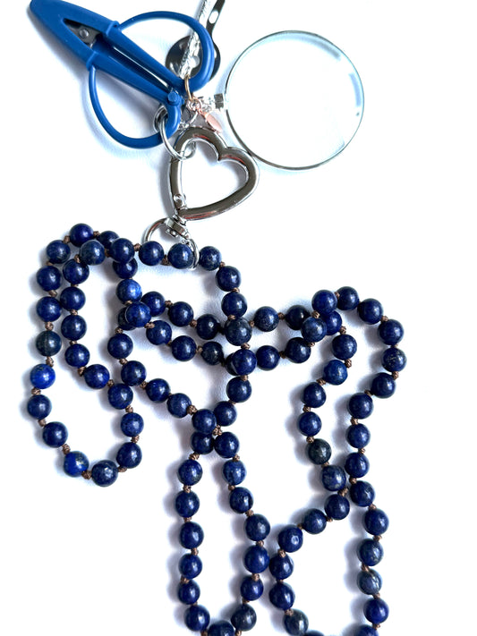 Gemstone Chatelaine - Lapis