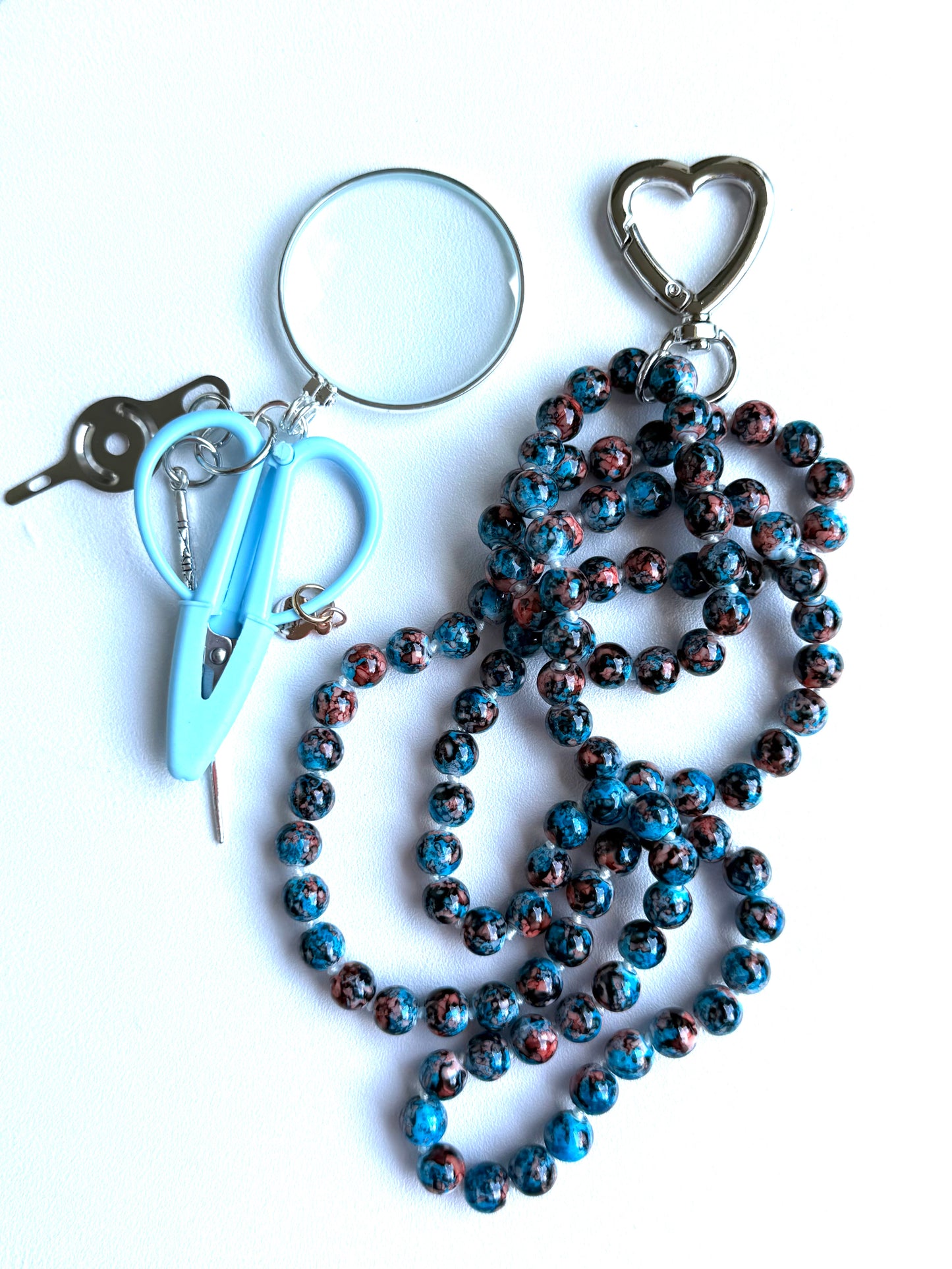 Gemstone Chatelaine - BlueSky Clay