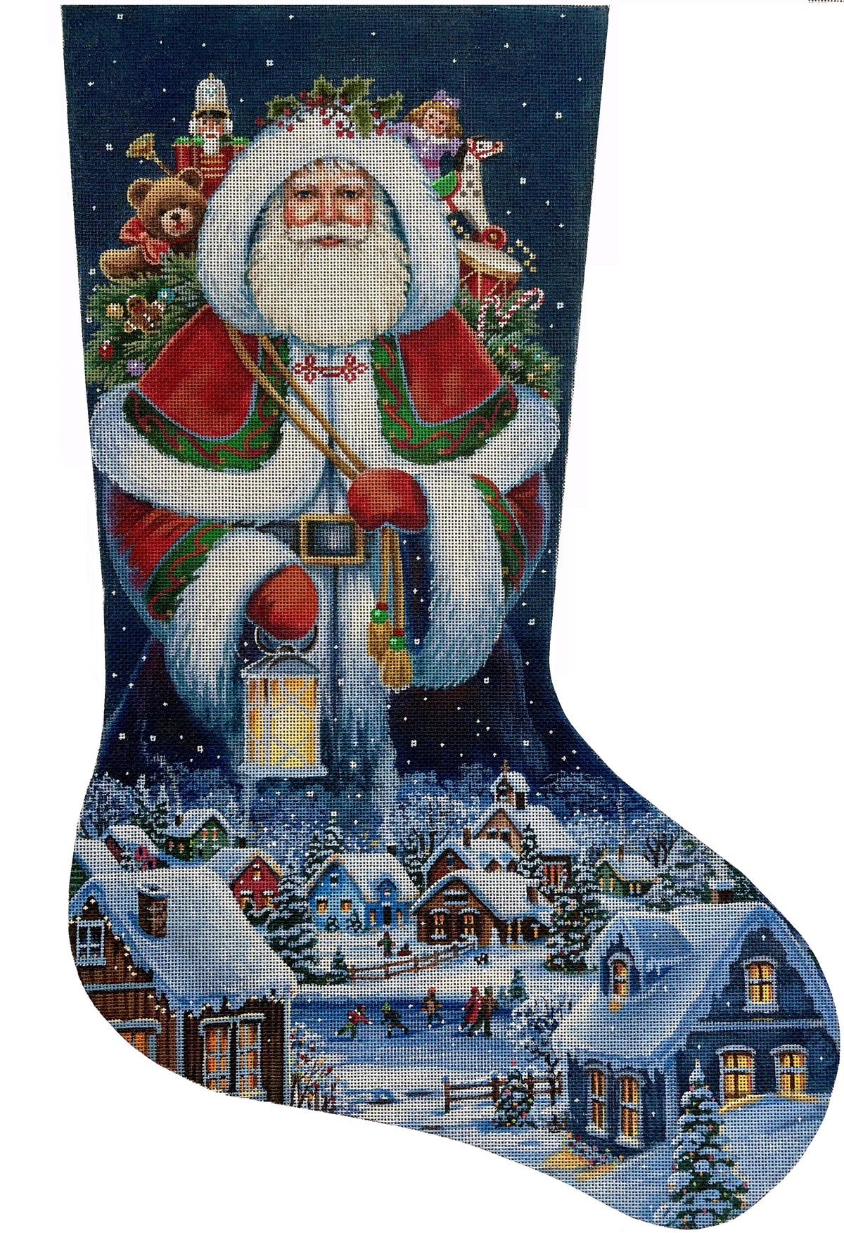 LGDAXS493 - Spirit of Christmas, Village Stocking