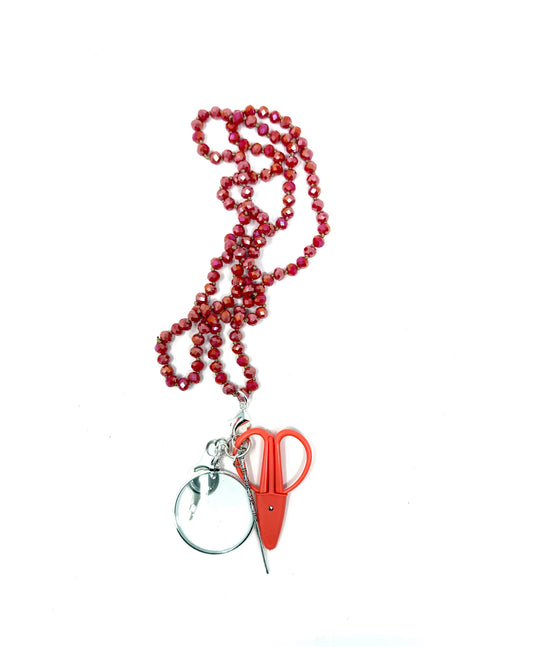 Up Up Chatelaine - Coral