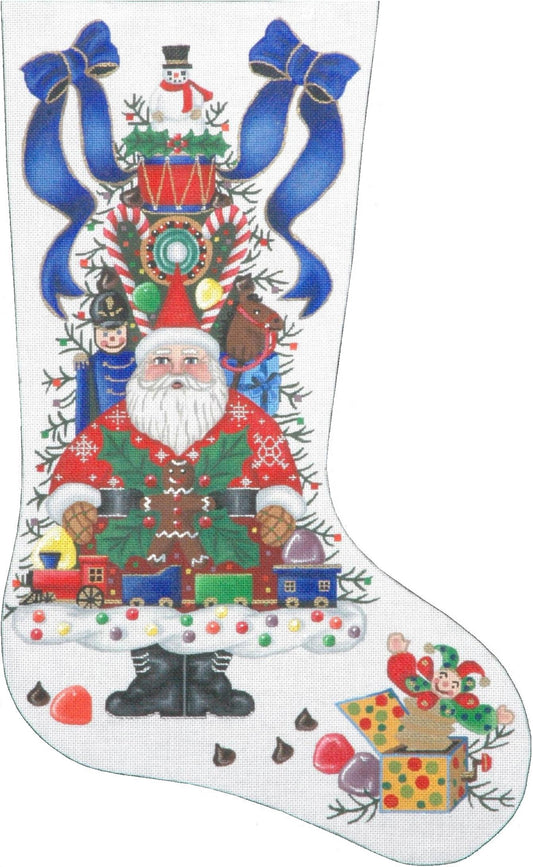 TTAXS228 - Santa Goodie Tree Stocking