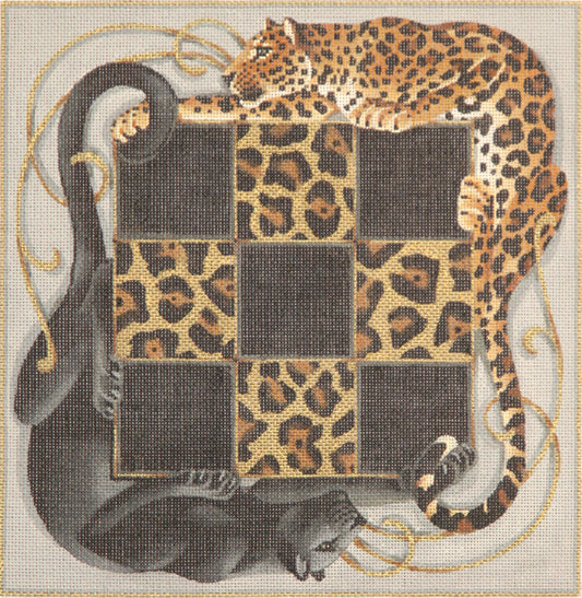 TTAG129 - Panther and Leopard Tic Tac Toe