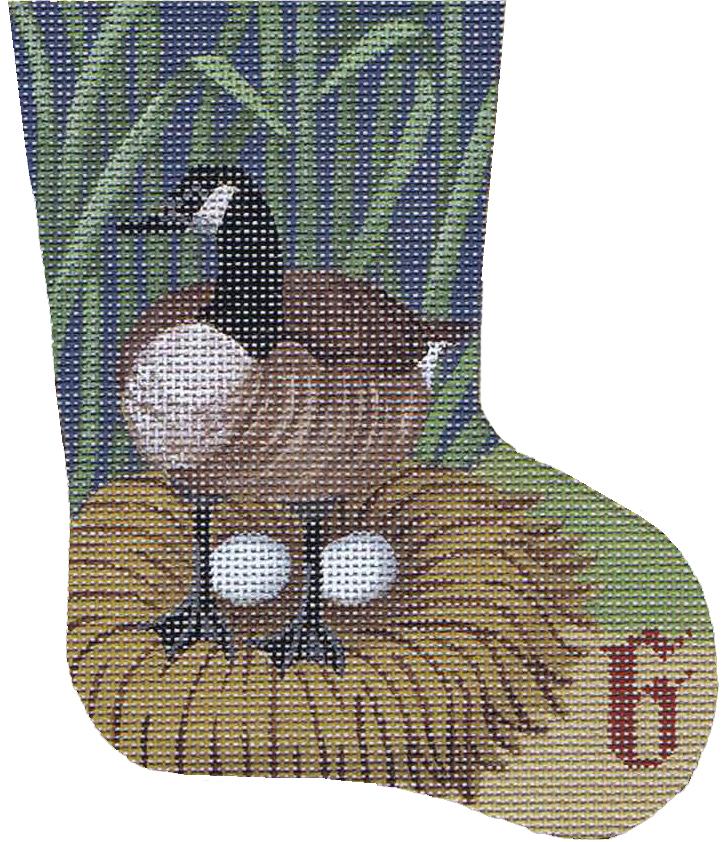 TTAXO207 - Day 6 - Geese Mini Stocking