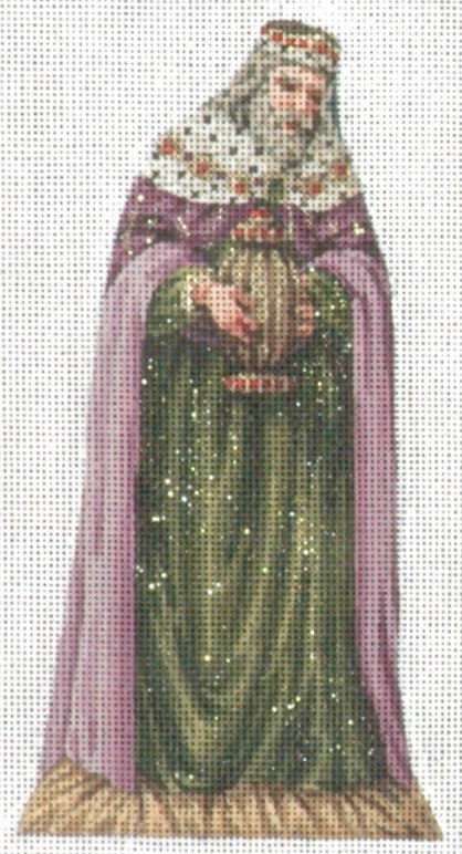 TTNA2115 - Purple King Nativity Dolls