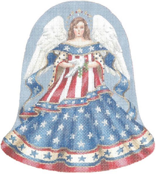 TTOR182 - Patriotic Angel Ornament