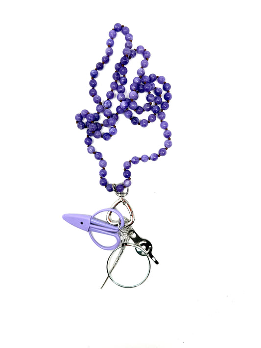Gemstone Chatelaine - Lavender