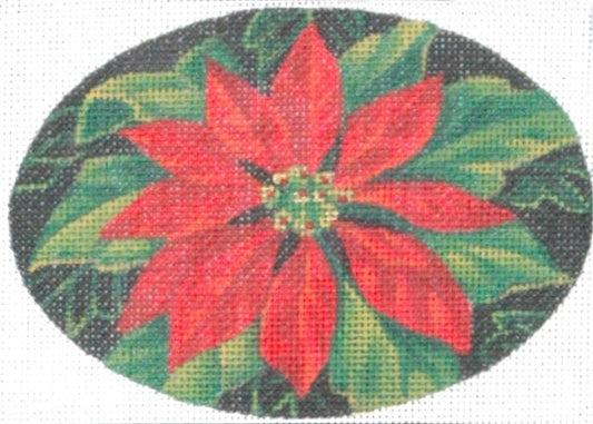 TTOR139 - Red Poinsettia Ornament