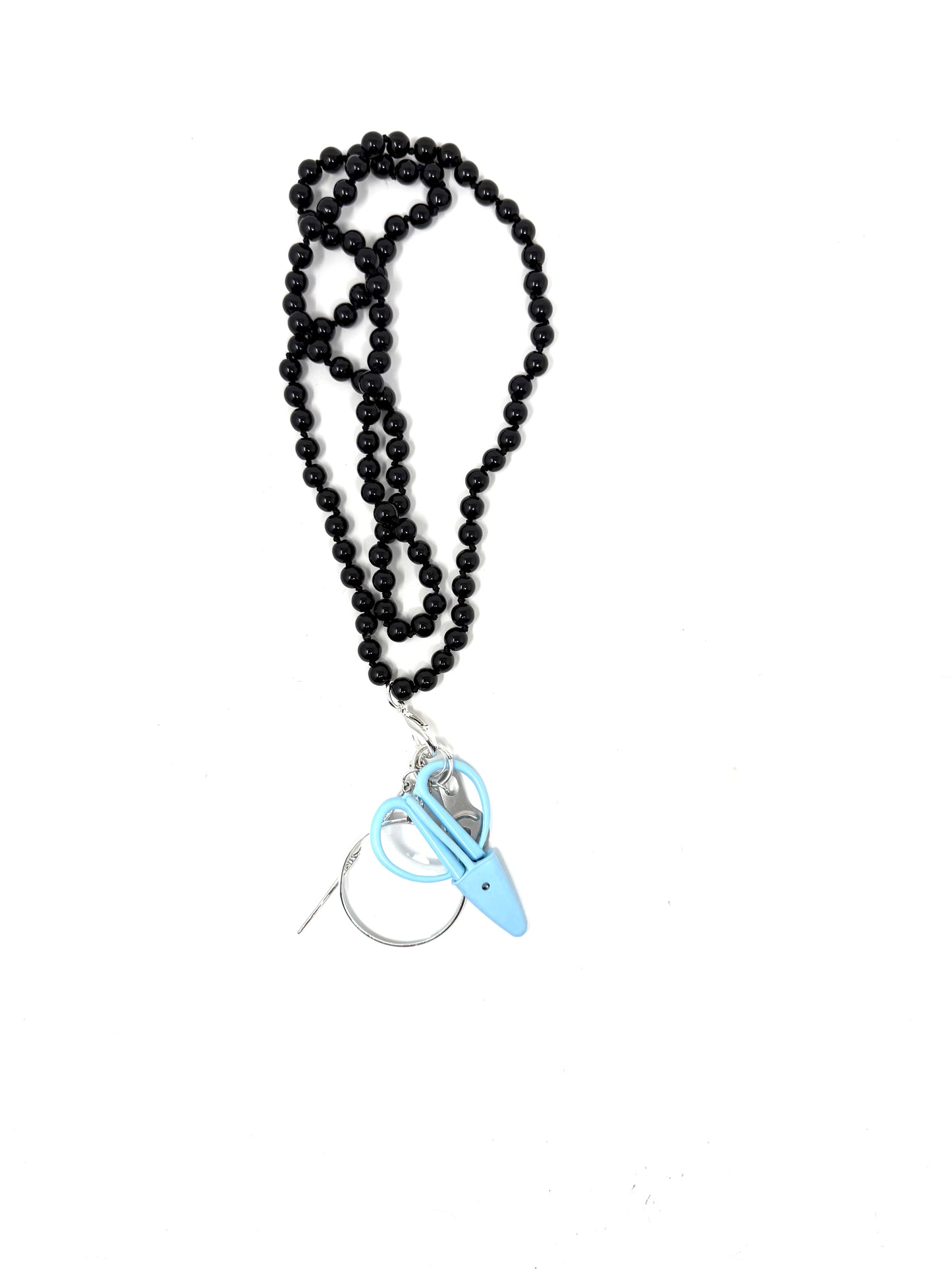 Up Up Chatelaine -Black Beads