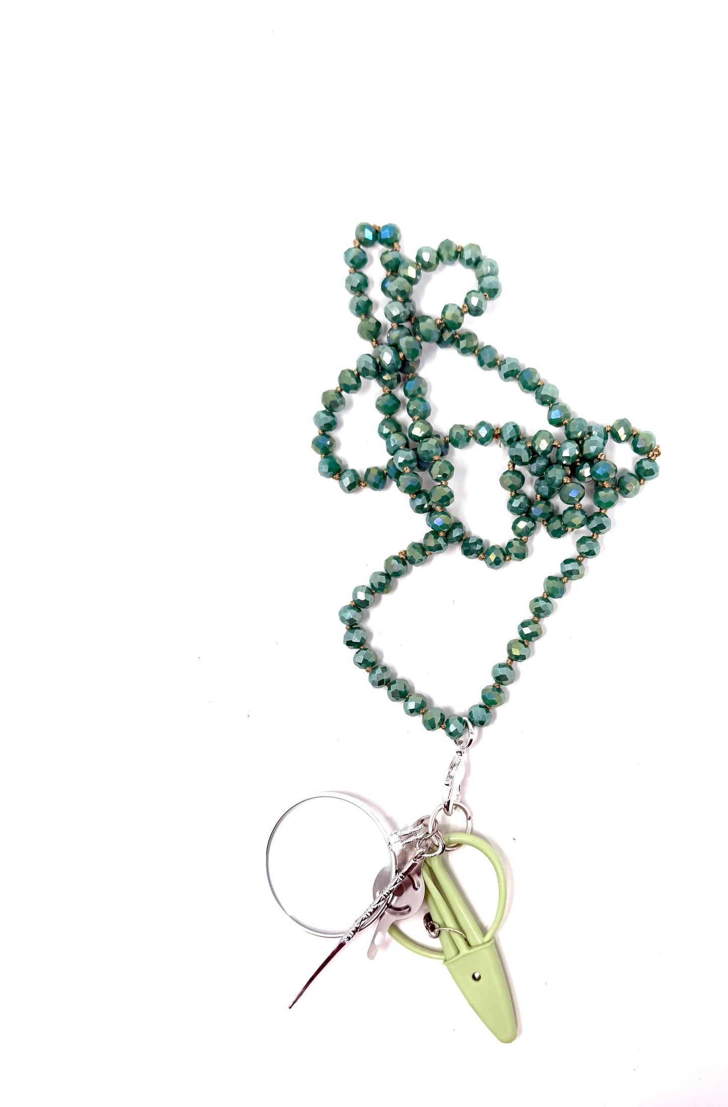 Up Up Chatelaine - Green Turquoise
