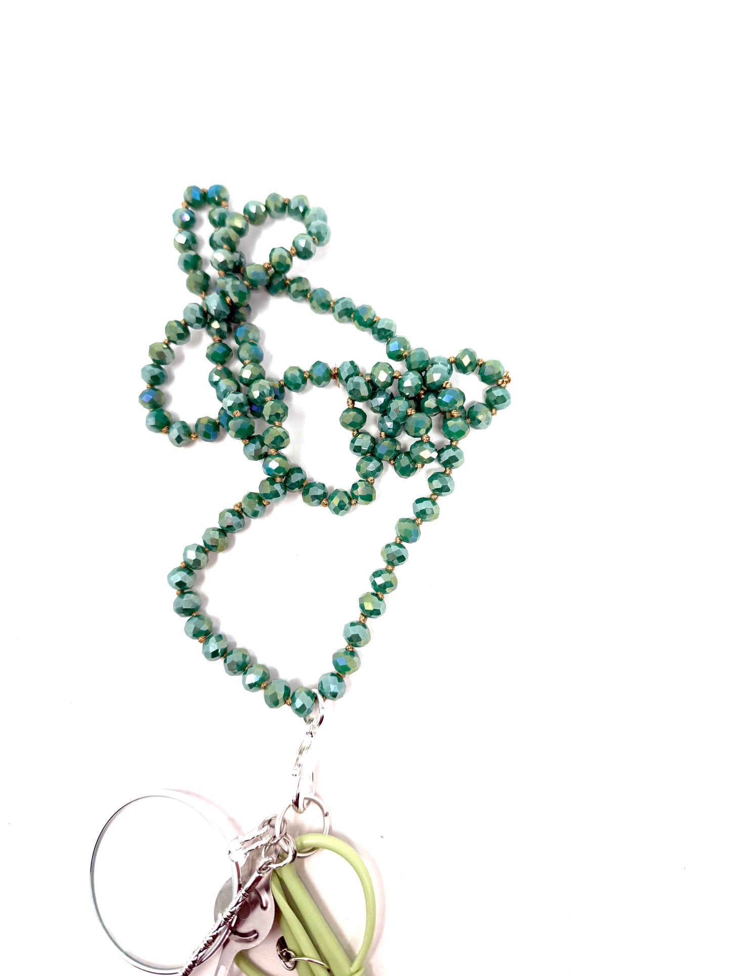 Up Up Chatelaine - Green Turquoise