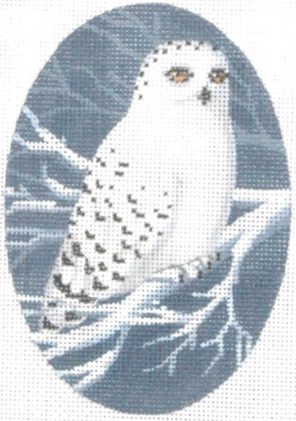 TTOR144 - Snow Owl Ornament