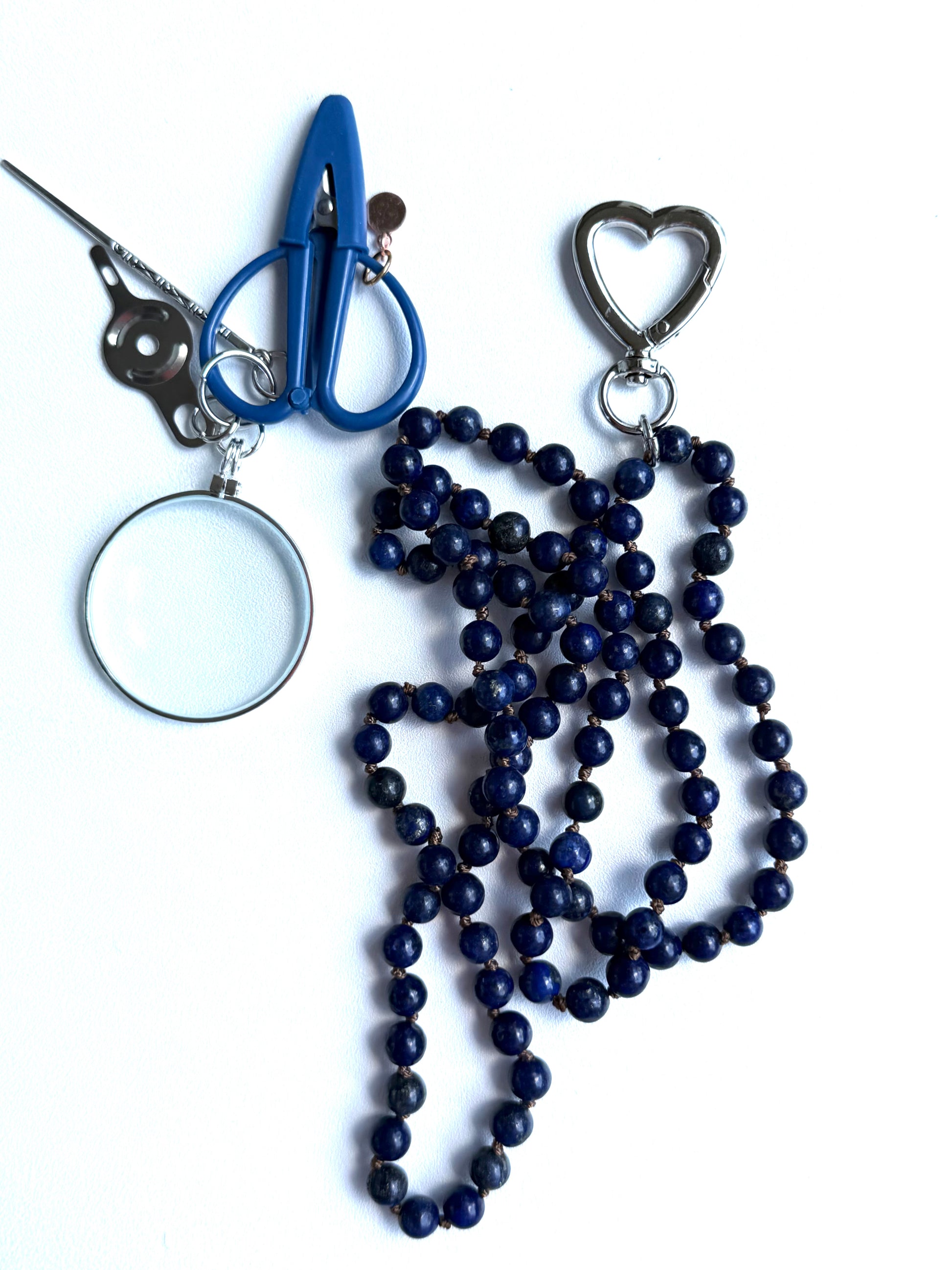 Gemstone Chatelaine - Lapis