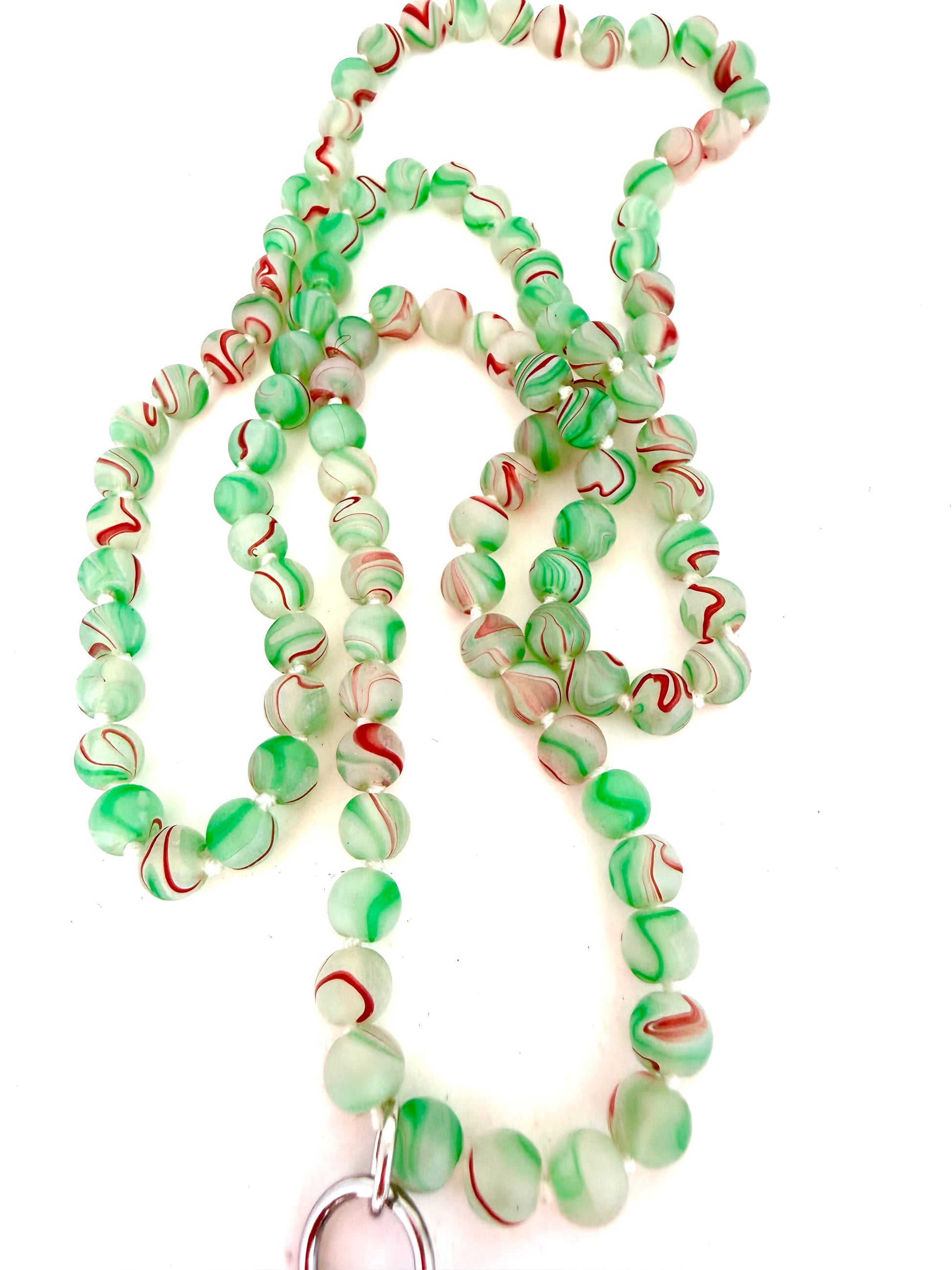 Gemstone Chatelaine - Matte Key Lime Swirl