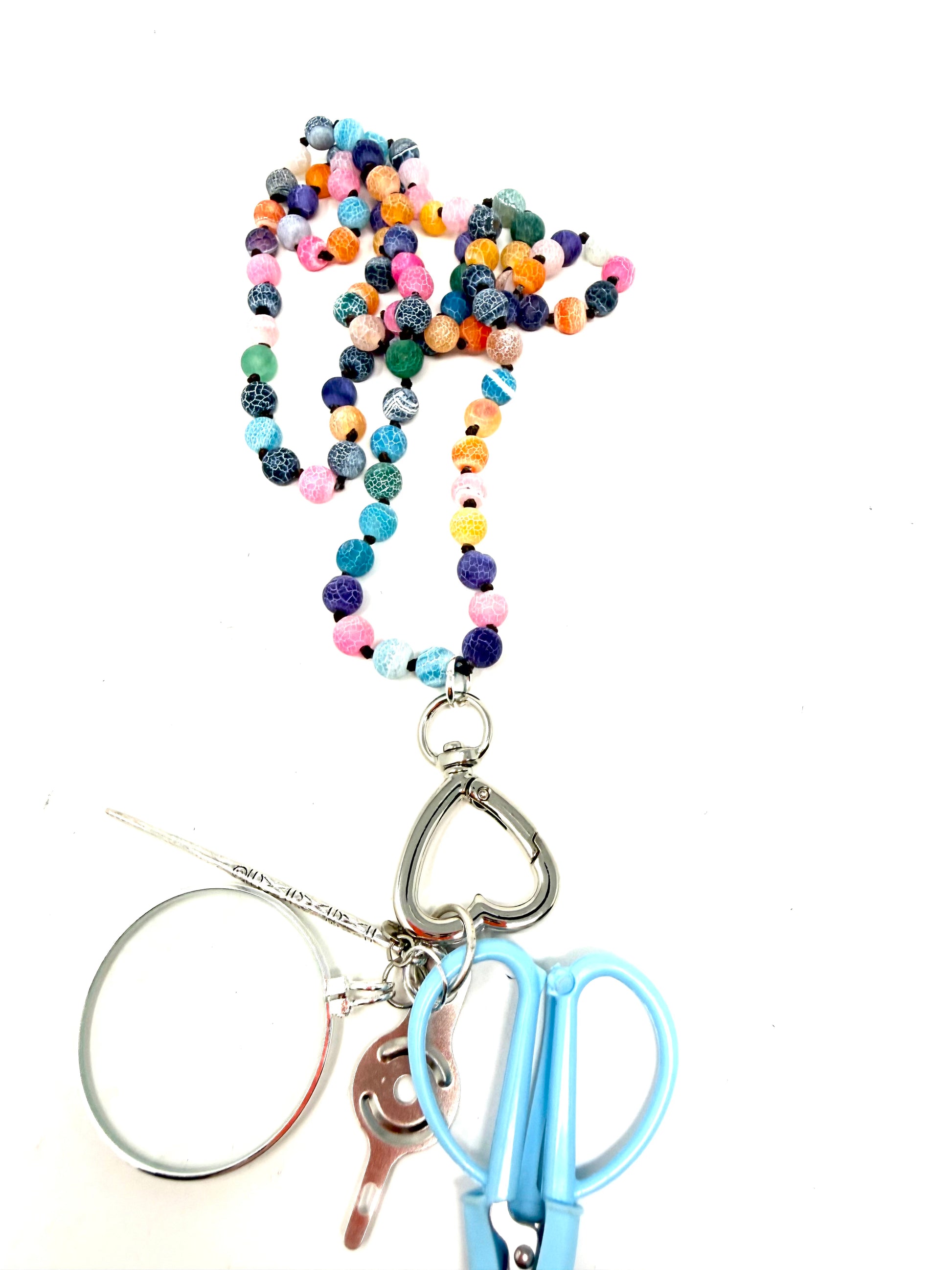 Gemstone Chatelaine - Matte Multi Colorful