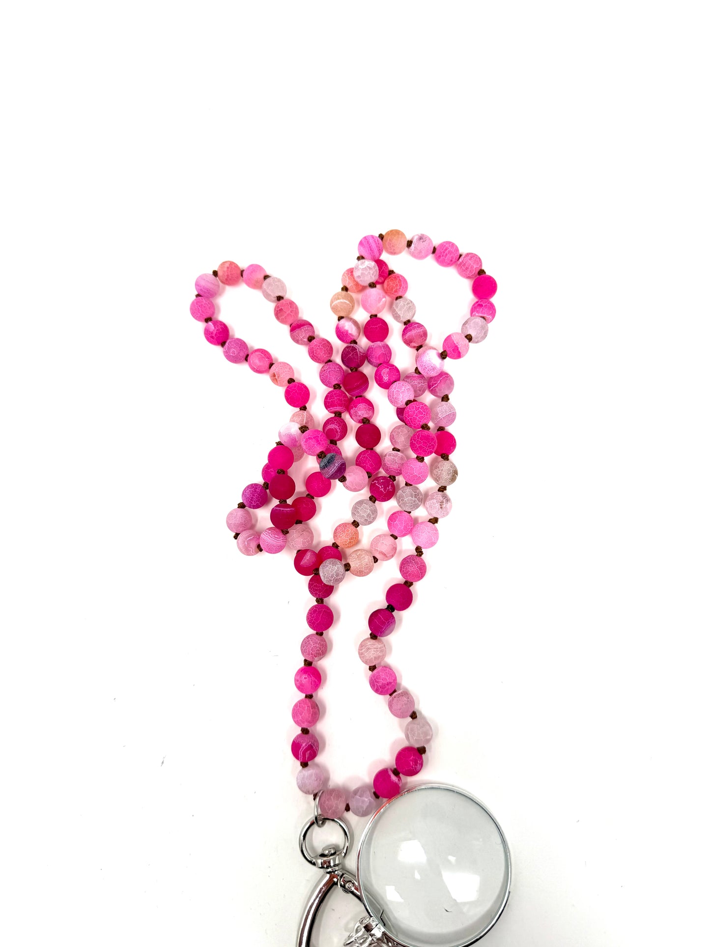 Gemstone Chatelaine - Matte Multi Pink