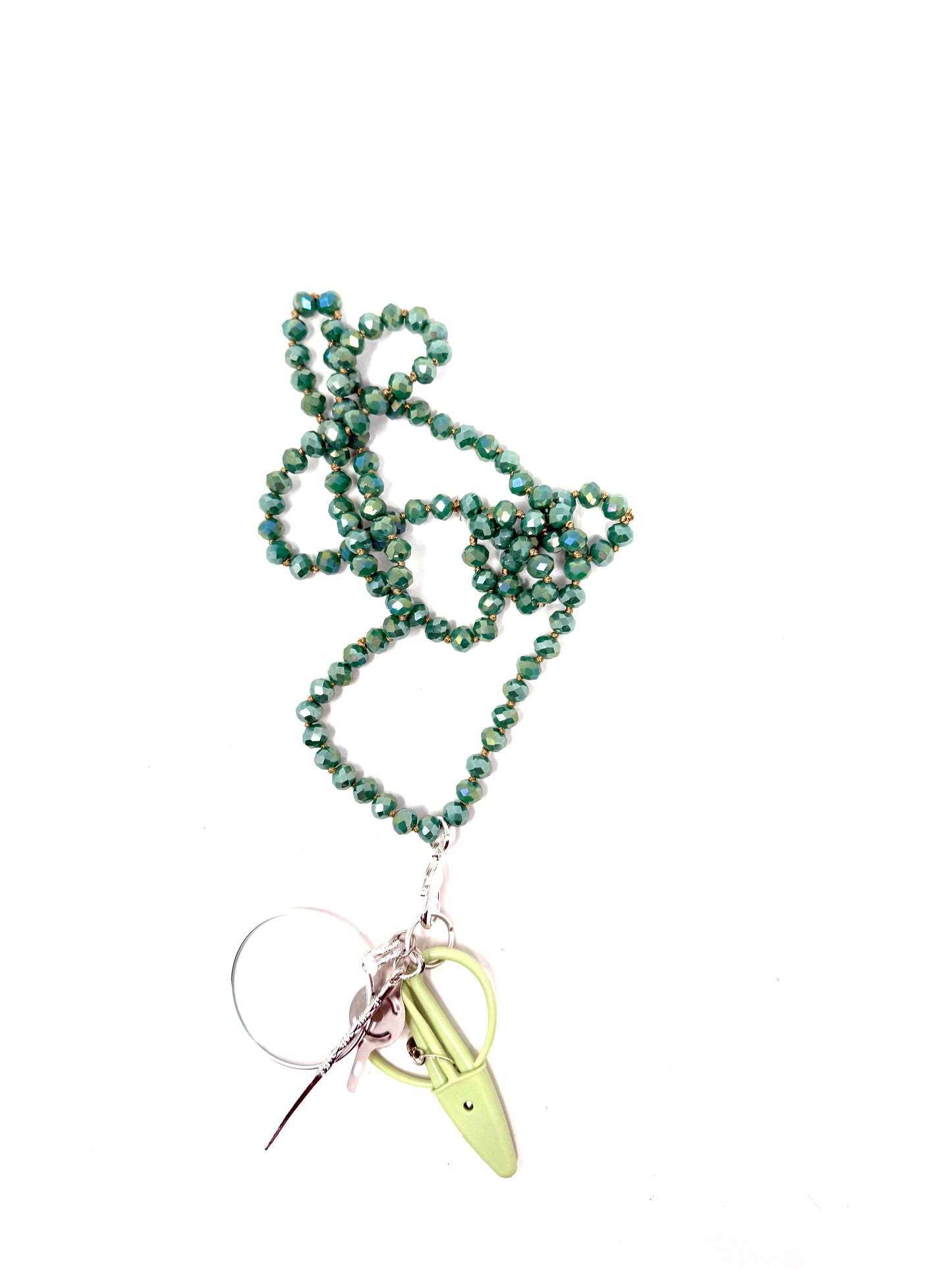 Up Up Chatelaine - Green Turquoise