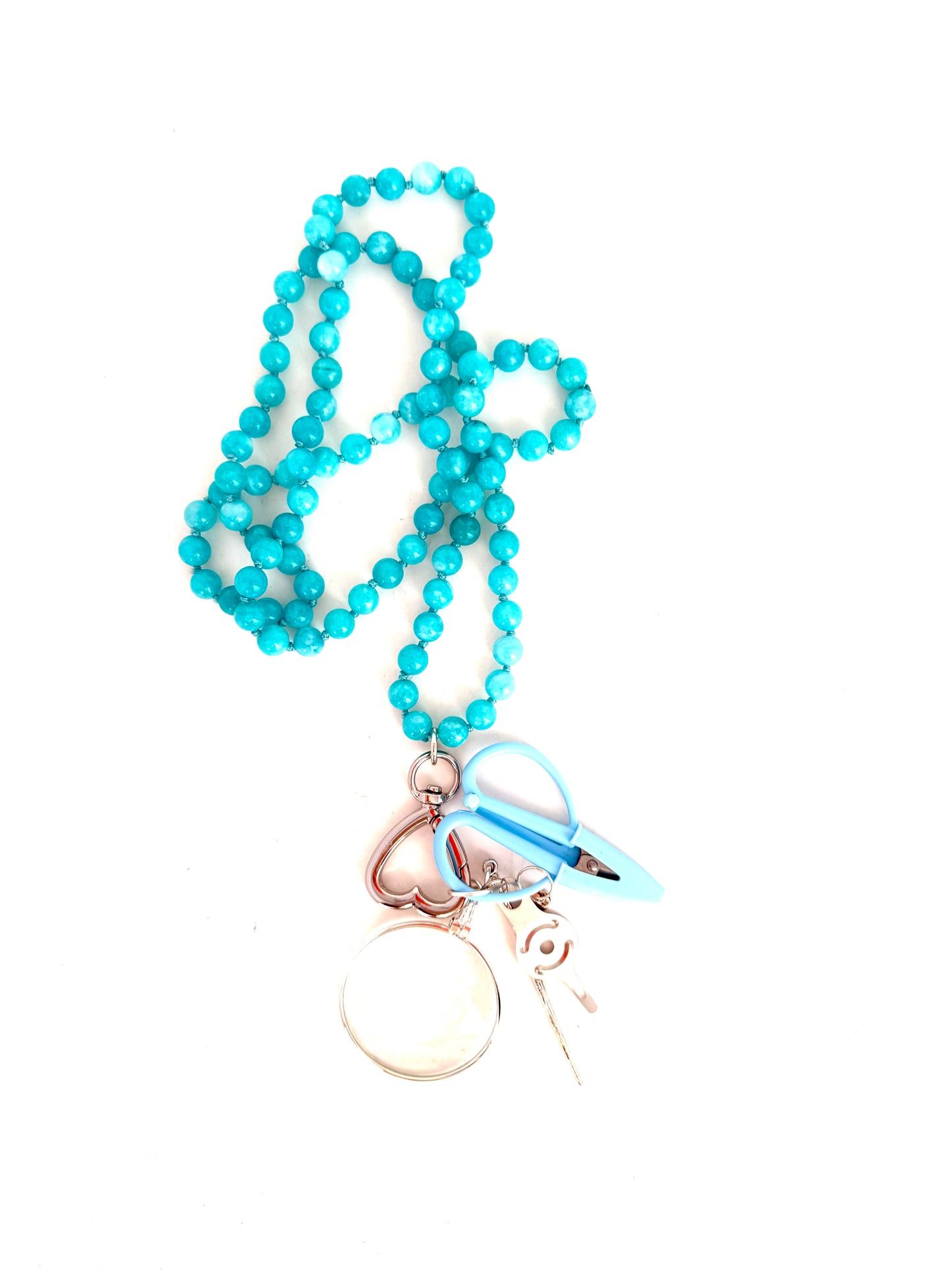 Gemstone Chatelaine - Dot Com Blue