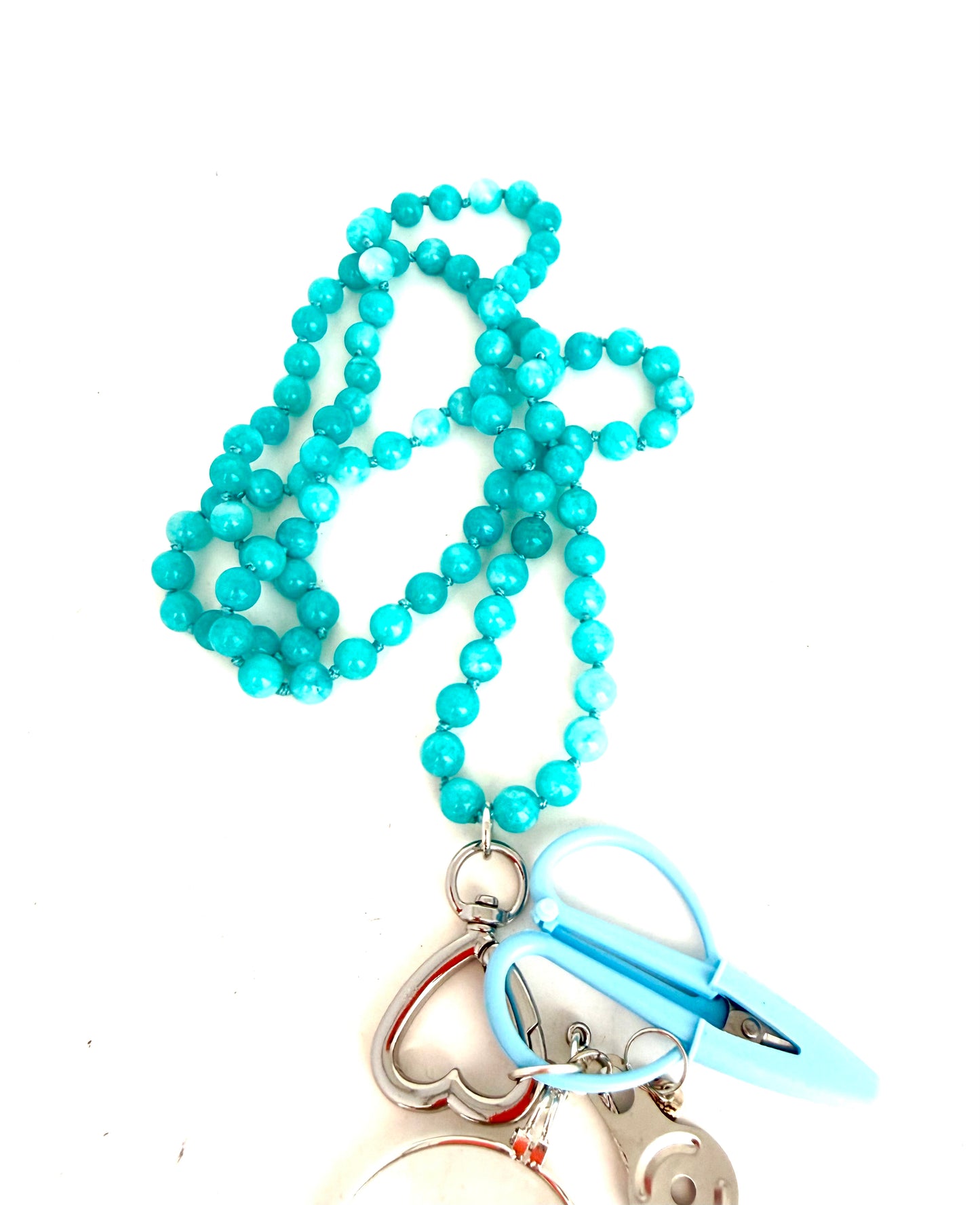 Gemstone Chatelaine - Dot Com Blue