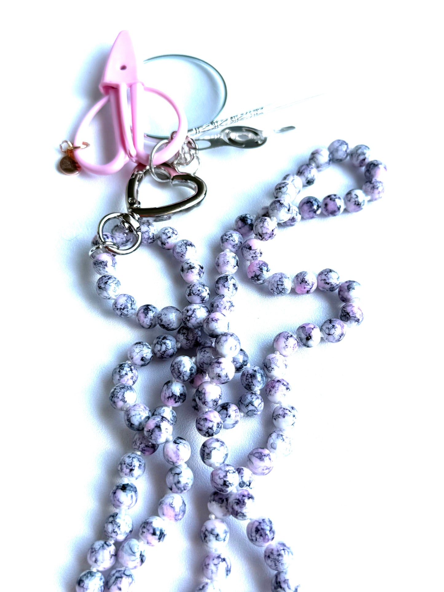 Gemstone Chatelaine - Lavender Lemonade