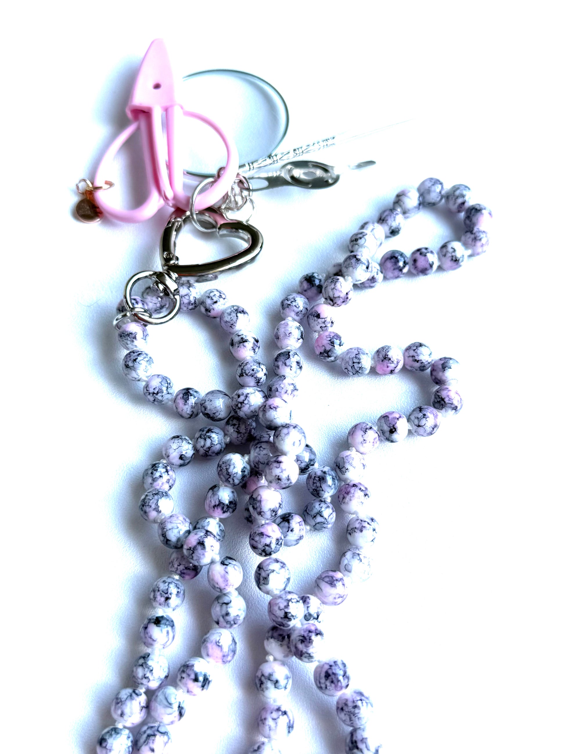 Gemstone Chatelaine - Lavender Lemonade