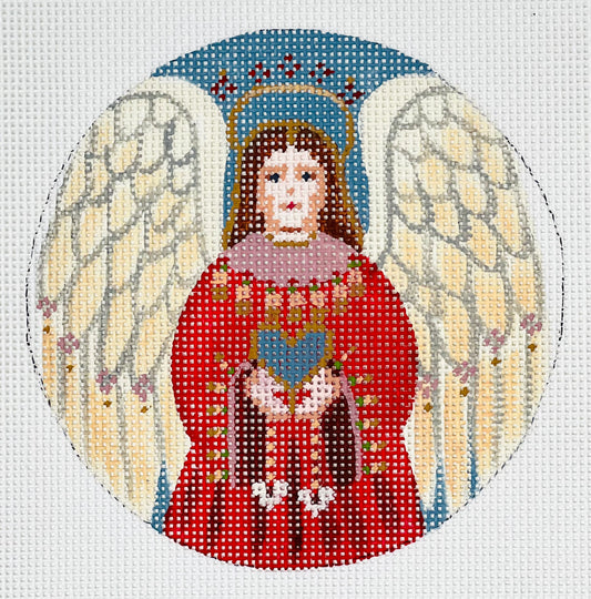 TTOR221 - Heart Angel Ornament