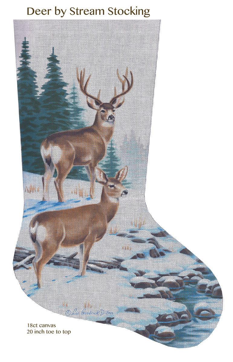LGDAXS484 - Pair of Deer Stocking