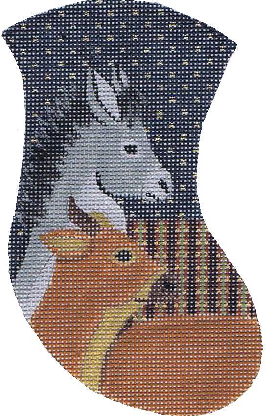 TTAXO174 - Donkey and Cow Mini Stocking