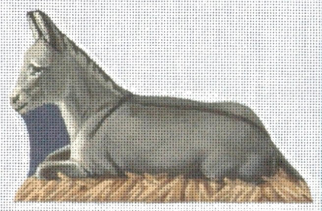 TTNA2129 - Lying Down Donkey Nativity Dolls