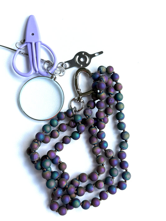 Gemstone Chatelaine - Matte Multi Translucent